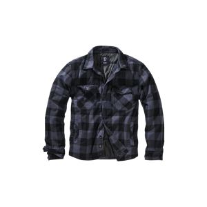 Brandit Chaqueta  Lumber Negro-Gris