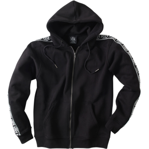 West Coast Choppers Sudadera  Taped Zip Negra