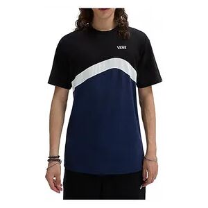 Vans SIDESTRIPE BLOCK - Camiseta hombre dress blues/black