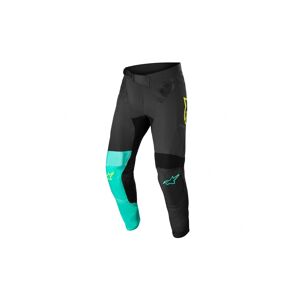 Pantalón Alpinestars Supertech Blaze Negro Verde  3720422-1645