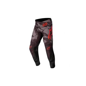 Pantalón Alpinestars Racer Tactical Negro Gris Rojo Fluor  3721222-1223