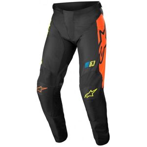 Pantalón Alpinestars Racer Compass Negro Amarillo  3722122-1534