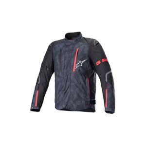 Chaqueta Alpinestars Rx-5 Drystar Negro Camo Rojo  3205222-9103