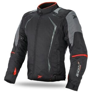 Chaqueta Seventy Sd-Jr47 Invierno Racing Negro Rojo  SD21047044