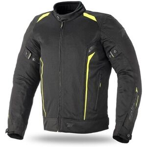 Chaqueta Seventy Sd-Jt32 Verano Touring Negro Amarillo Fluor  SD23032034