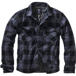 Brandit Lumber Chaqueta - Negro Gris (M)