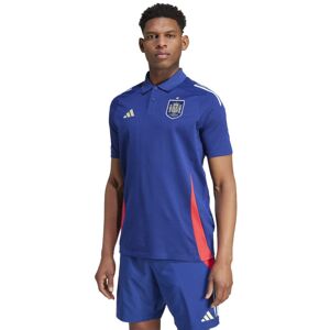 Adidas - Polo España Fanswear Eurocopa 2024, Unisex, Victory Blue-Ray Red, M