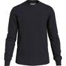 Calvin Klein Badge Waffle Long Sleeve T-shirt Azul XS Hombre