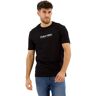 Calvin Klein Flock Logo Short Sleeve T-shirt Negro L Hombre