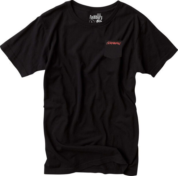 ASHBURY T SHIRT CATCH N RELEASE BLACK S