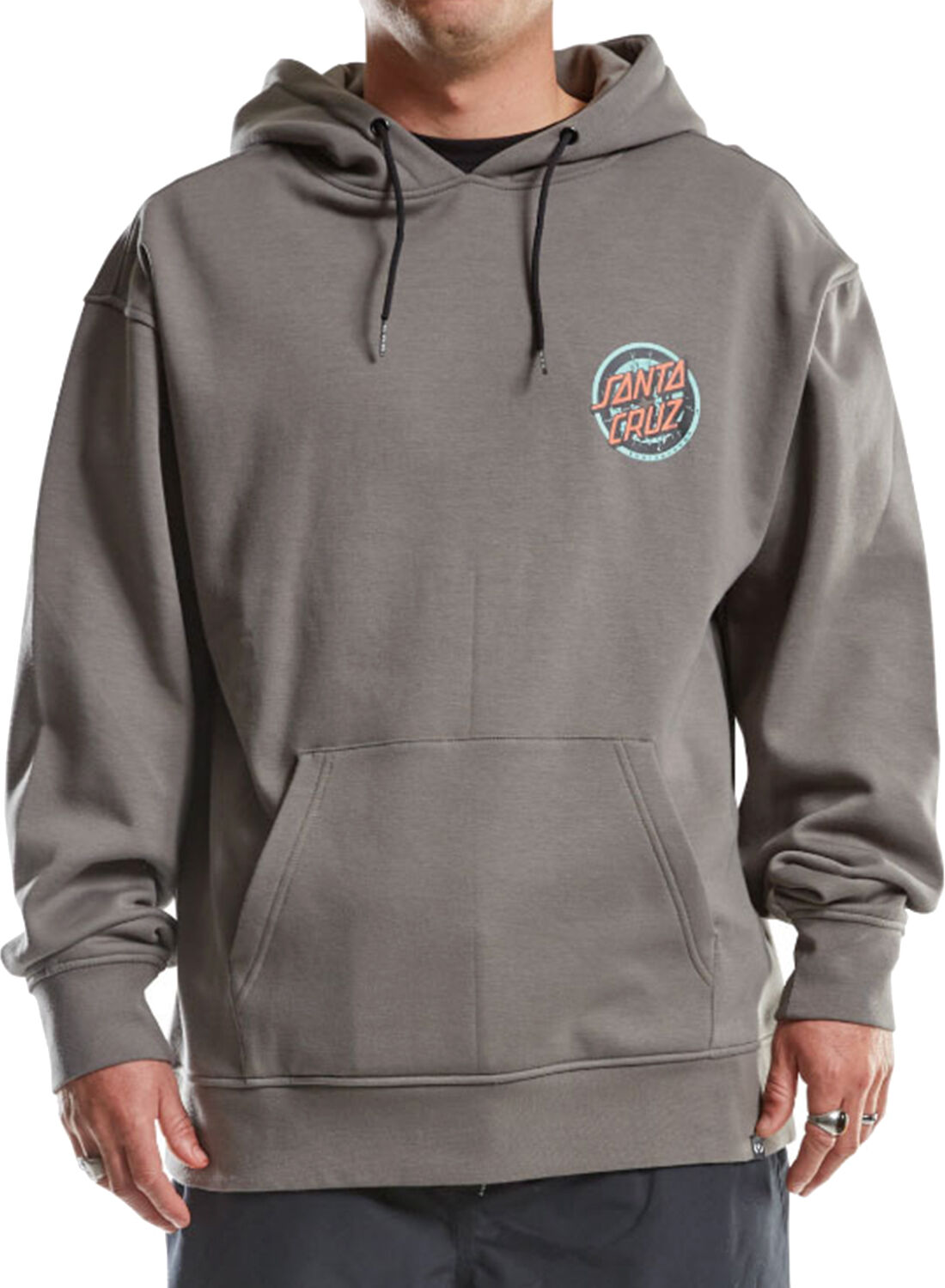 THIRTYTWO SANTA CRUZ REPEL HOODIE CHARCOAL S