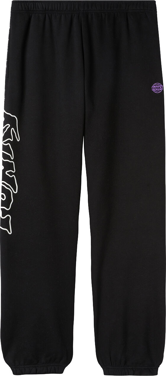 FUNKY OLDSCHOOL SWEATPANTS BLACK L