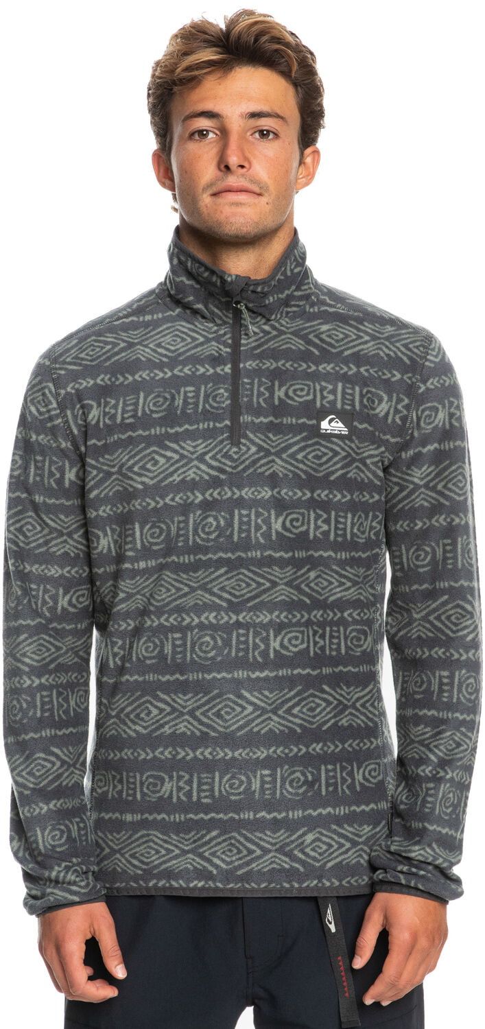 Quiksilver AKER HALF ZIP FLEECE AKER PHANTOM L