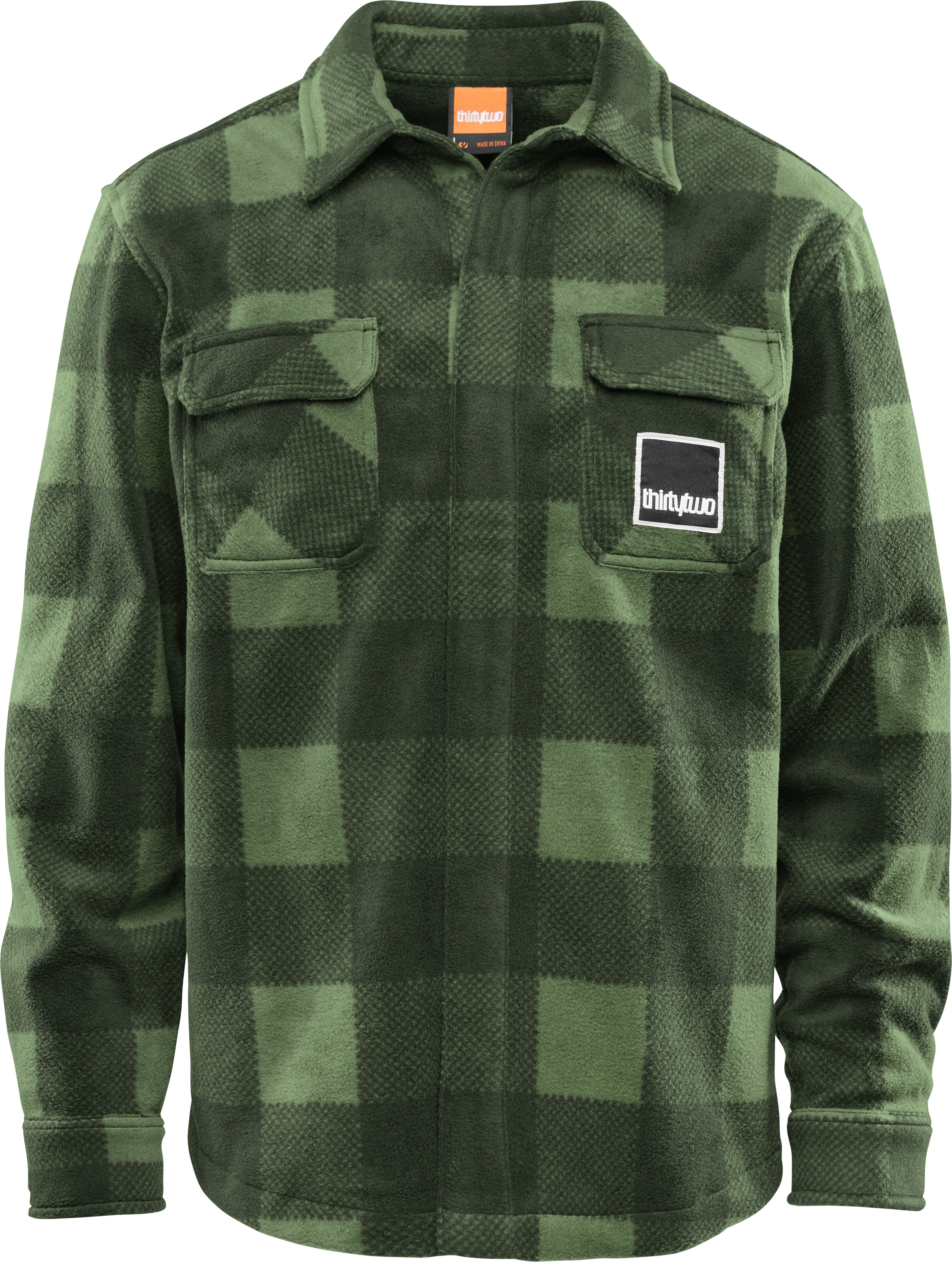 THIRTYTWO REST STOP SHIRT MILITARY L