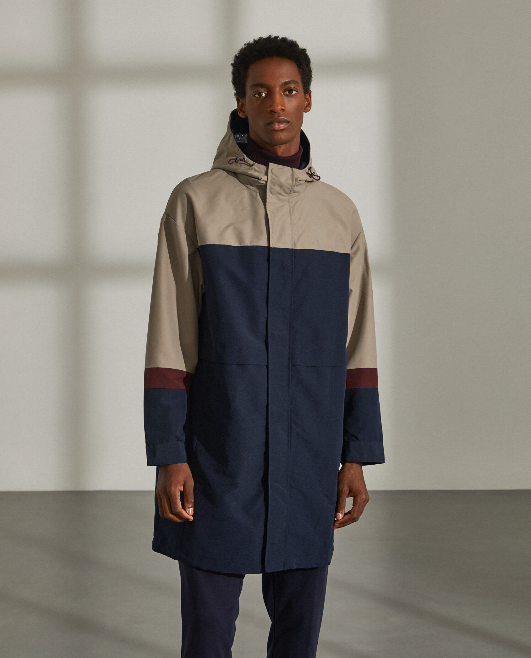 Lion of Porches Parka con capucha Navy