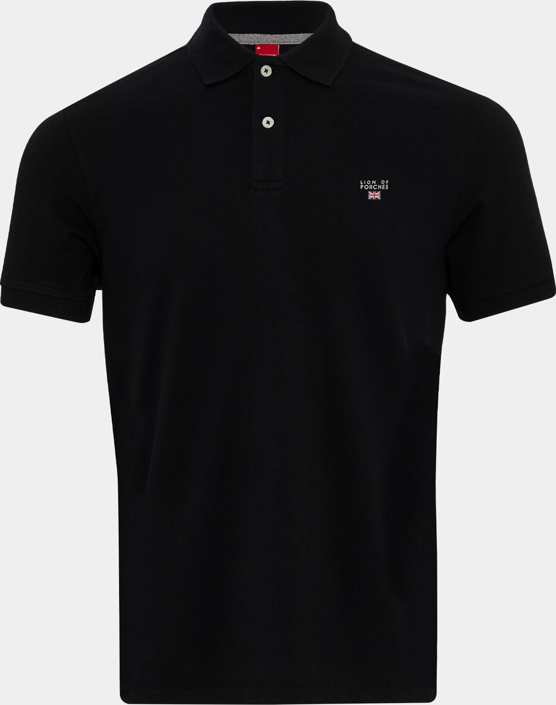 Lion of Porches Polo slim fit Negro