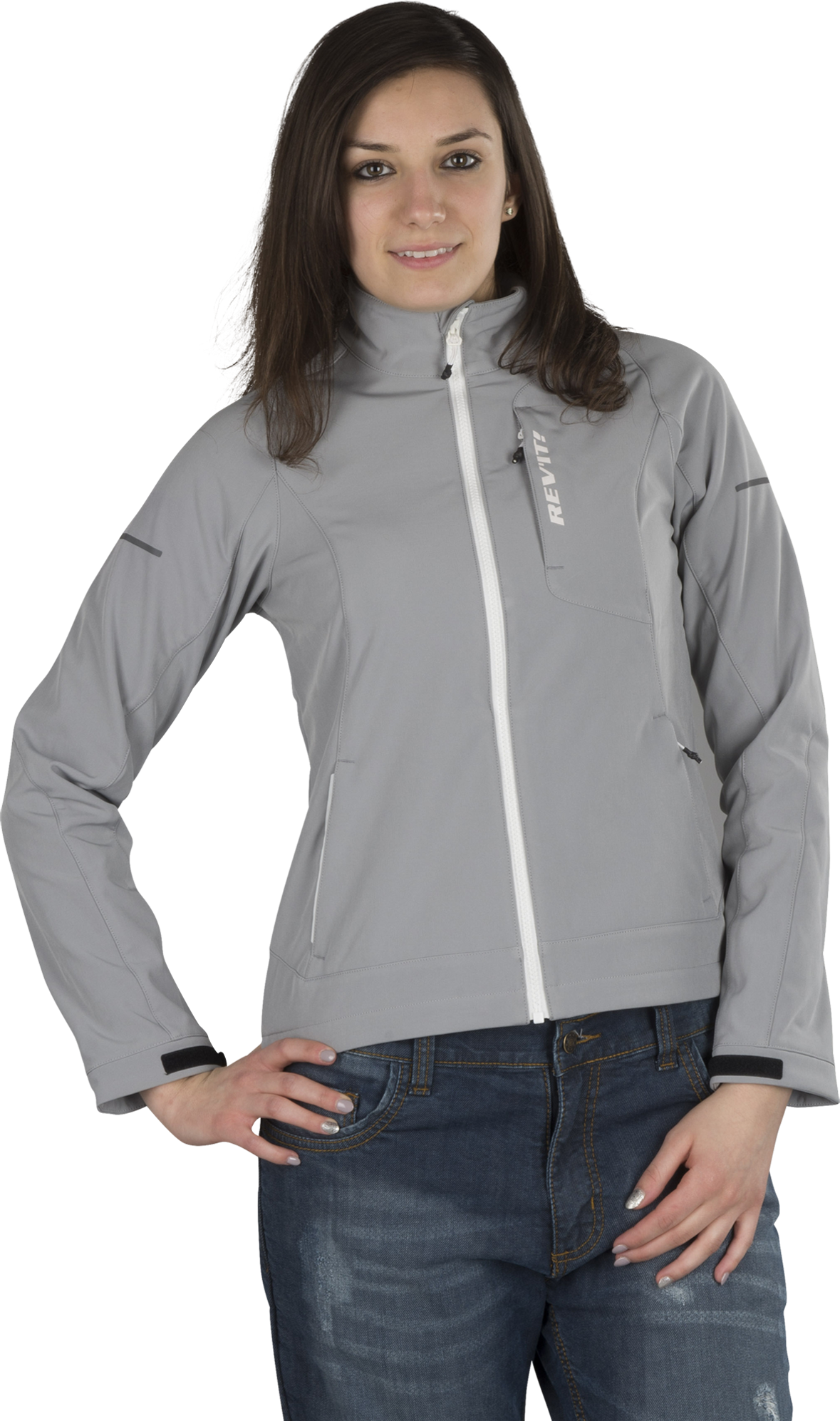 REV'IT! Chaqueta  Edison Mujer Gris Claro