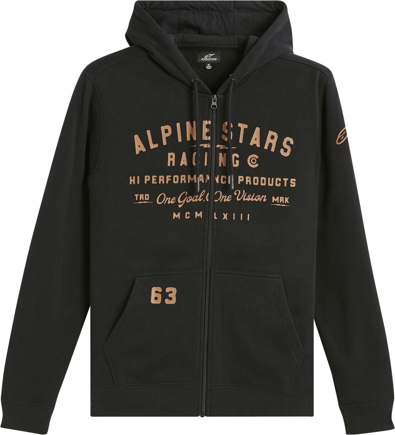 Alpinestars Sudadera con Capucha  Region Negra