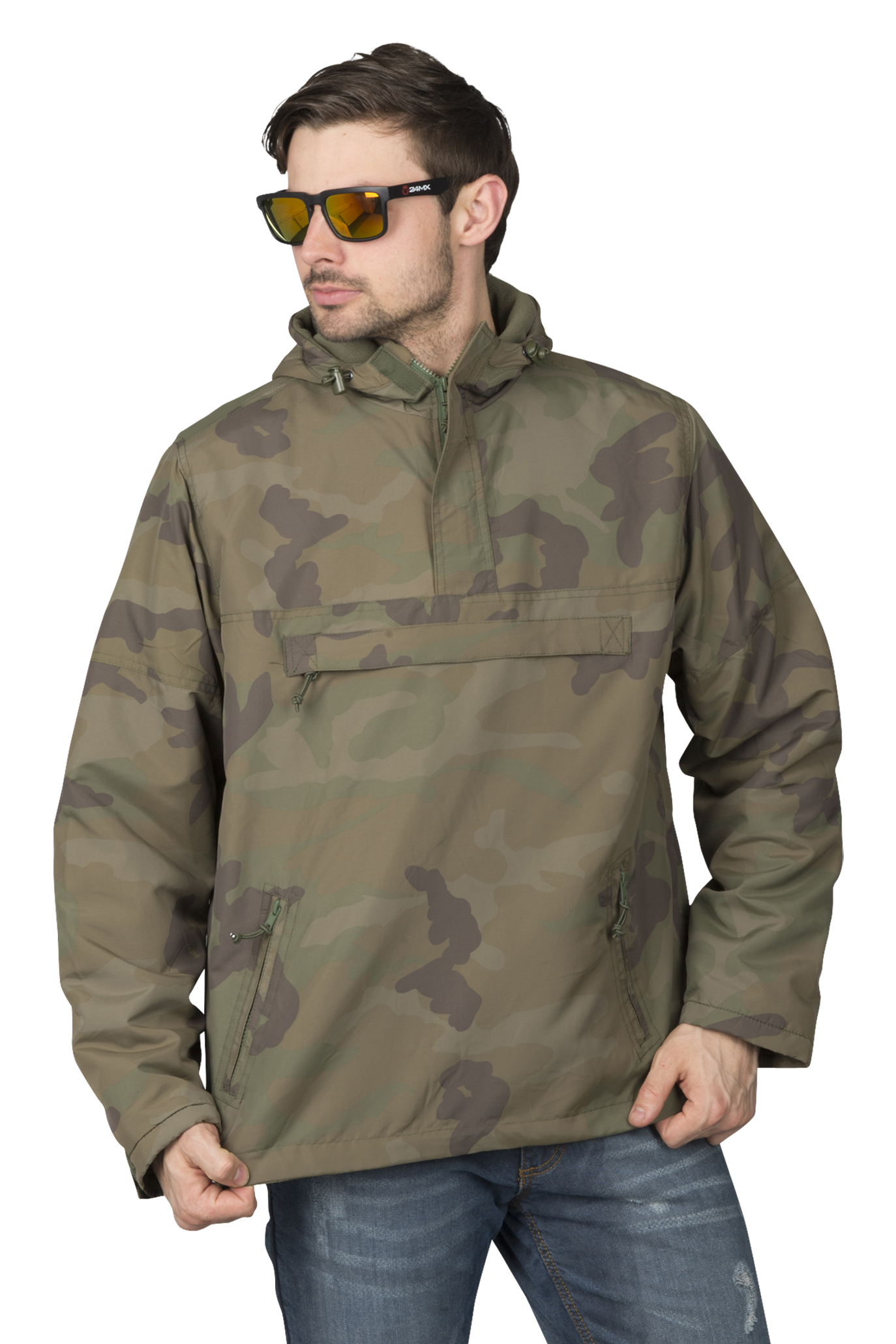 Brandit Chaqueta  Windbreaker Woodland