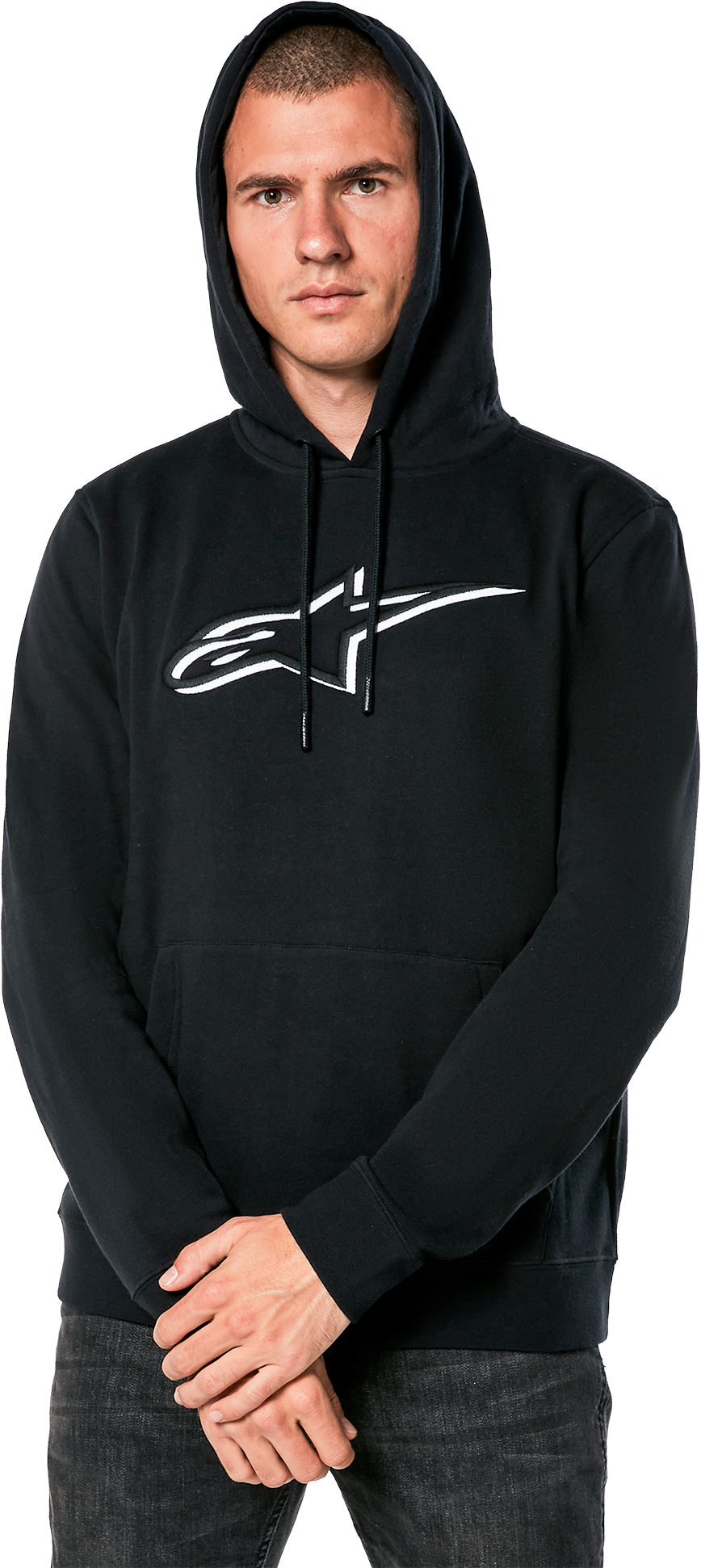 Alpinestars Sudadera con Capucha  Ageless Shadow Negro-Blanco