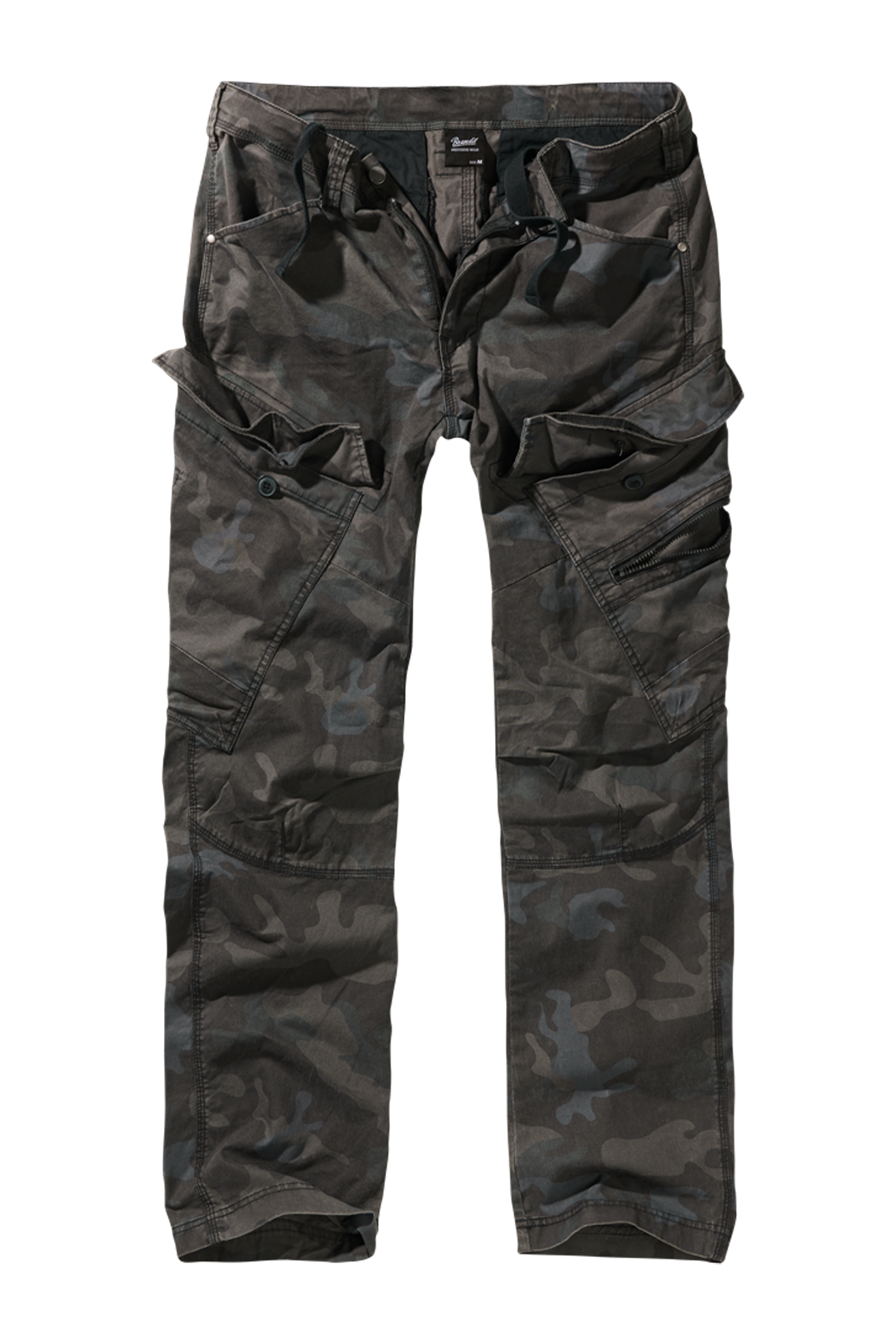 Brandit Pantalones  Adven Slim Fit Camuflaje Oscuro