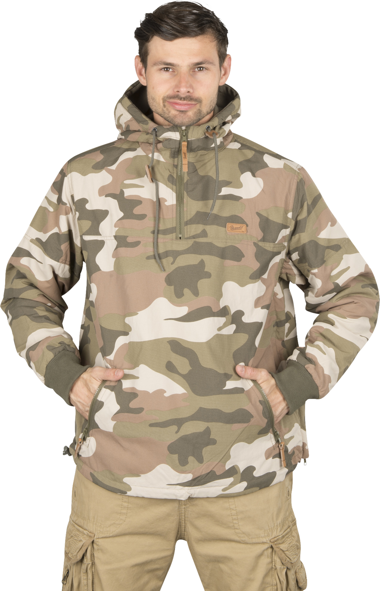 Brandit Chaqueta  Luke Windbreaker Woodland