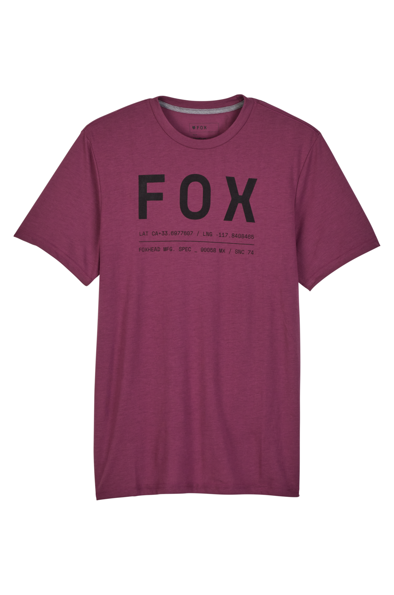 FOX Camiseta  Non Stop Tech Sangria