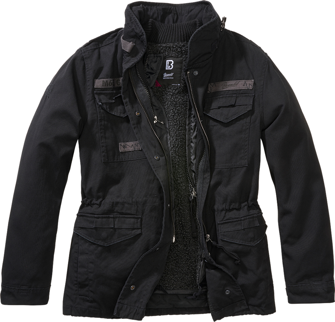 Brandit Chaqueta de Mujer  M-65 Giant Negra