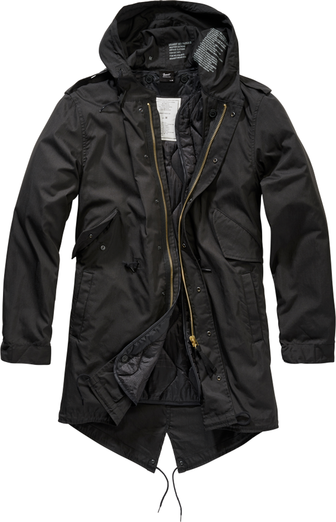 Brandit Chaqueta  M51 US Parka Negra