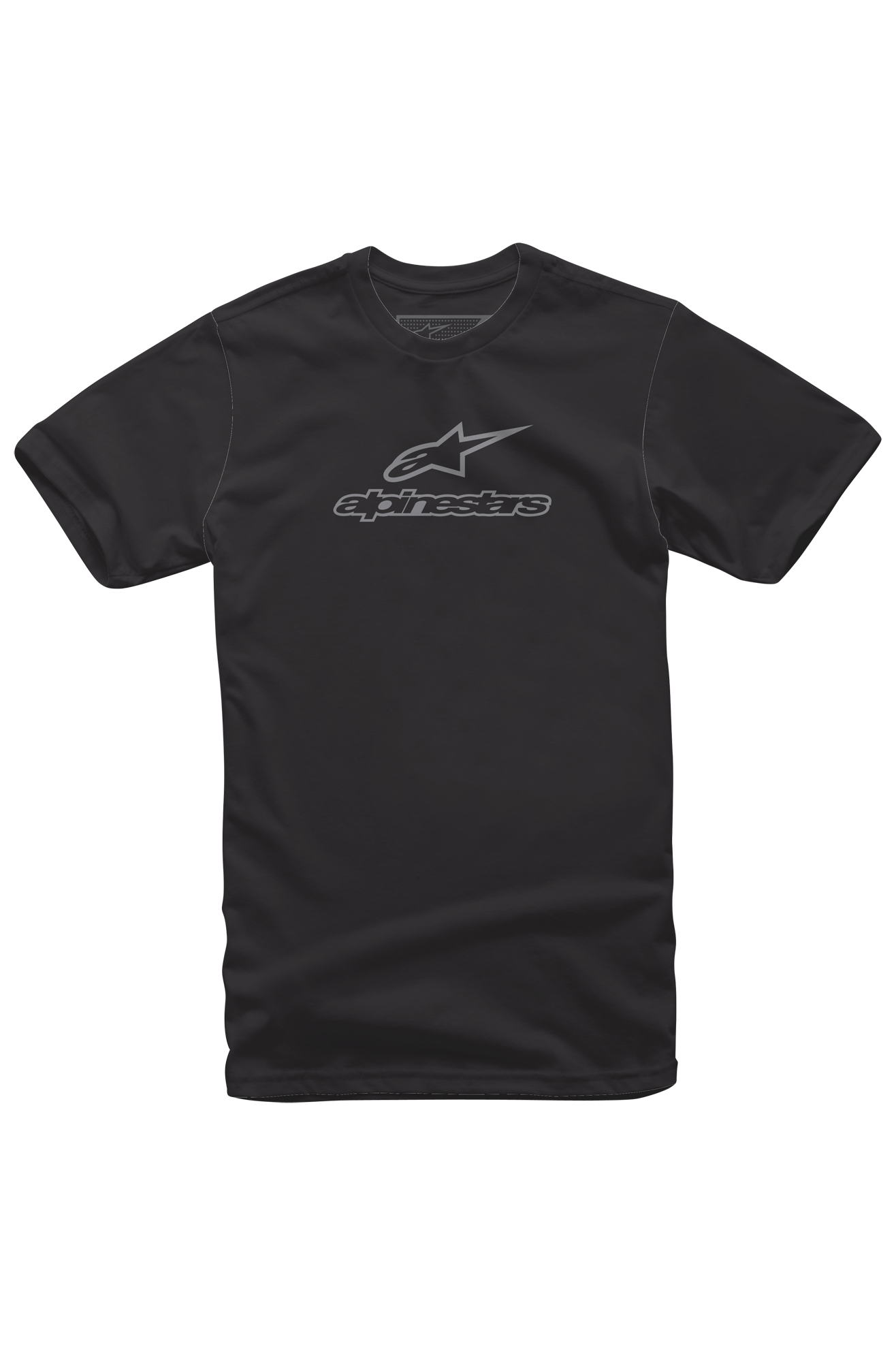 Alpinestars Camiseta  Wordmark Negro-Gris