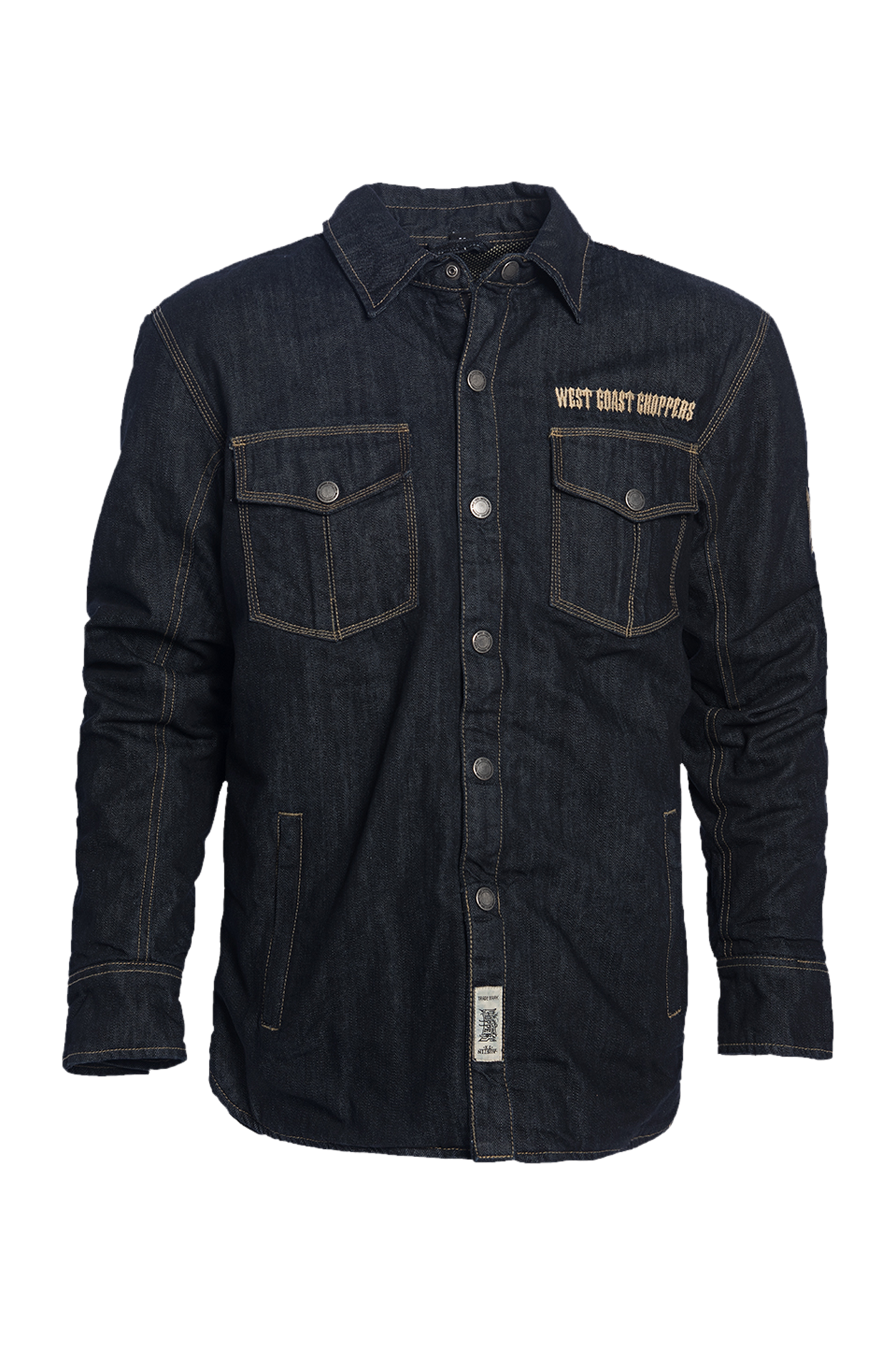 West Coast Choppers Sobrecamisa Vaquera  OG Azul