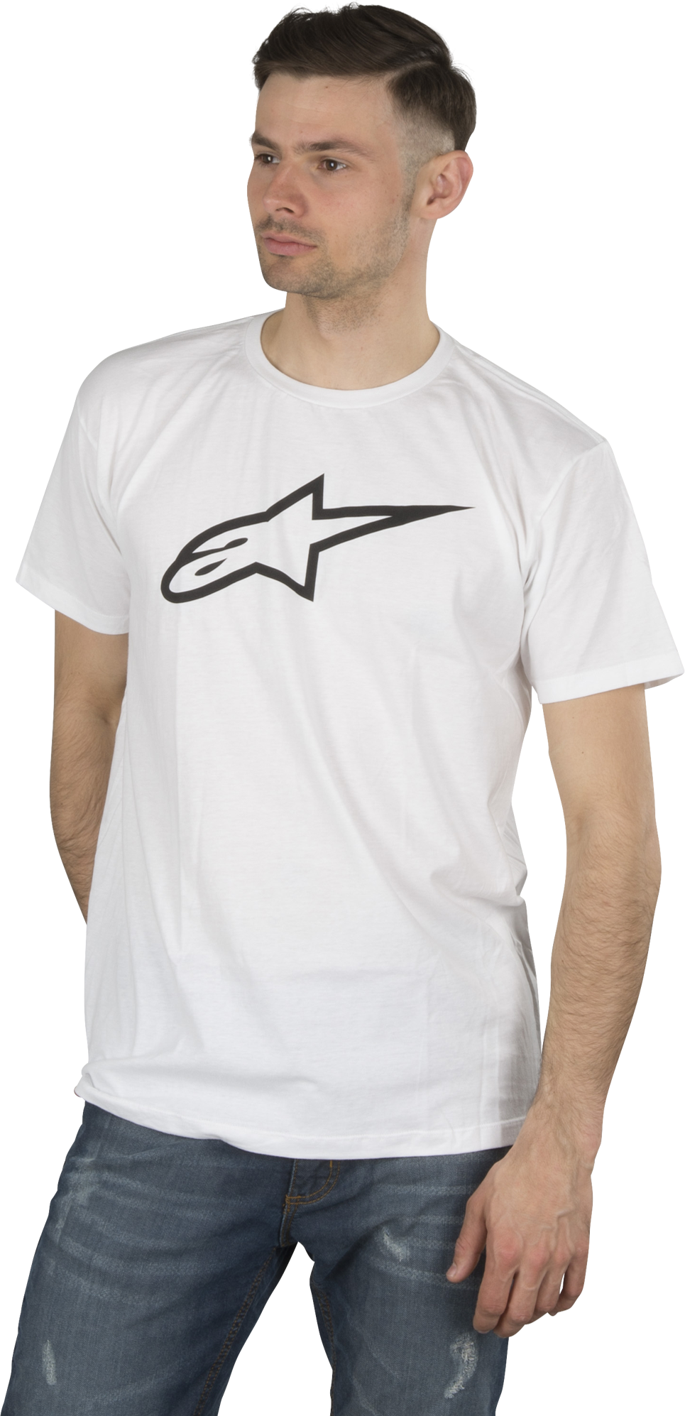 Alpinestars Camiseta  Agless Classic Blanco-Negro