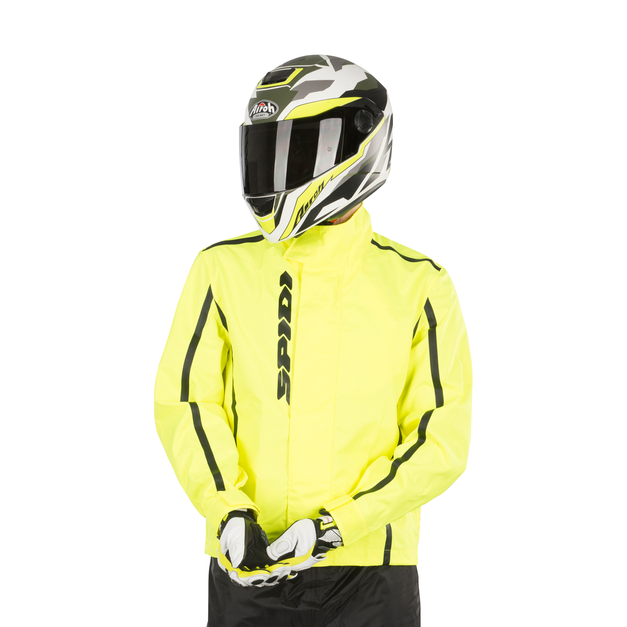 Spidi Chaqueta Impermeable  Rain Cover Amarilla Fluo