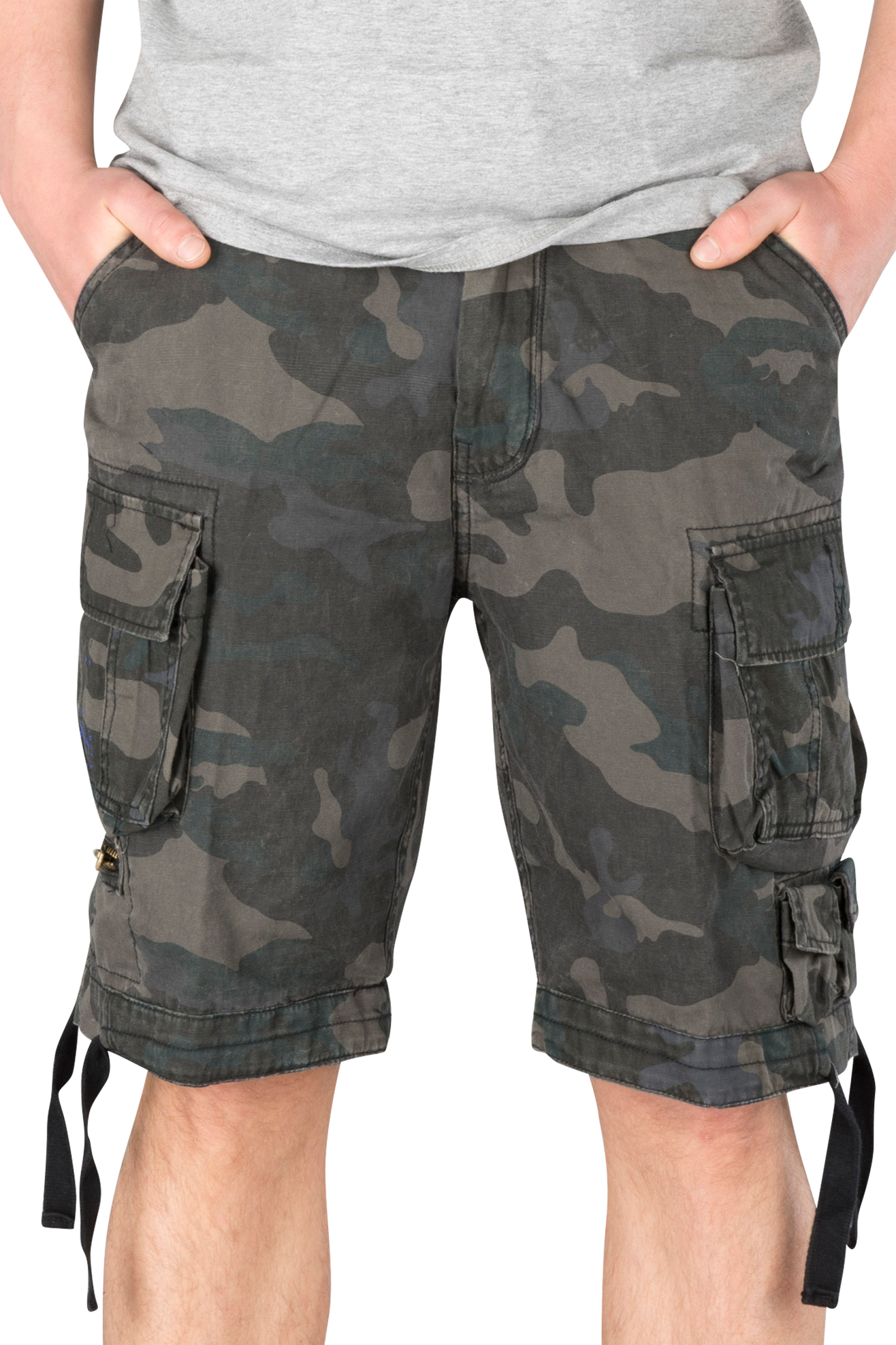 Brandit Pantalones cortos  Savage Vintage Camuflaje oscuro