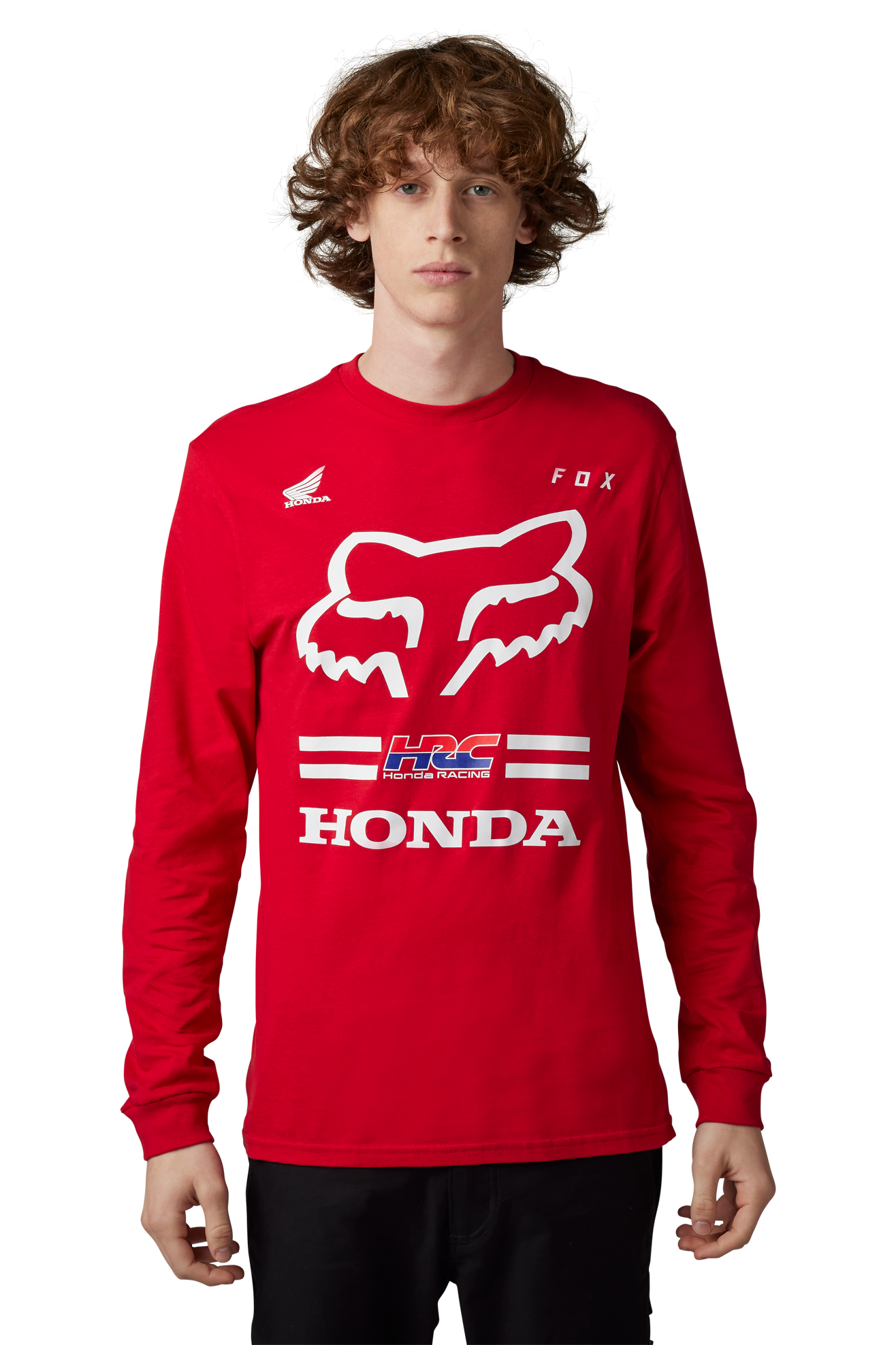 FOX Camiseta  X Honda LS Rojo Fuego