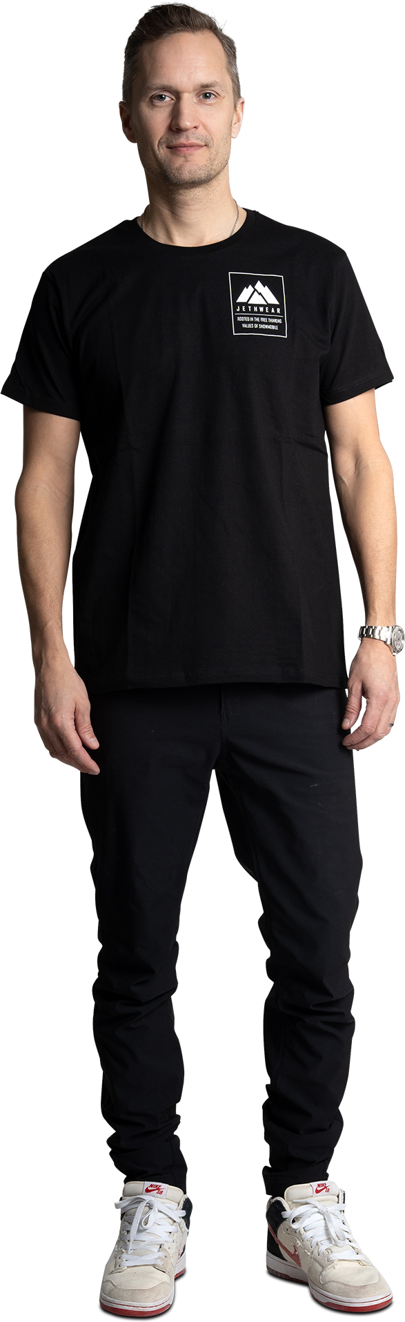 JETHWEAR Camiseta  MNT Negra