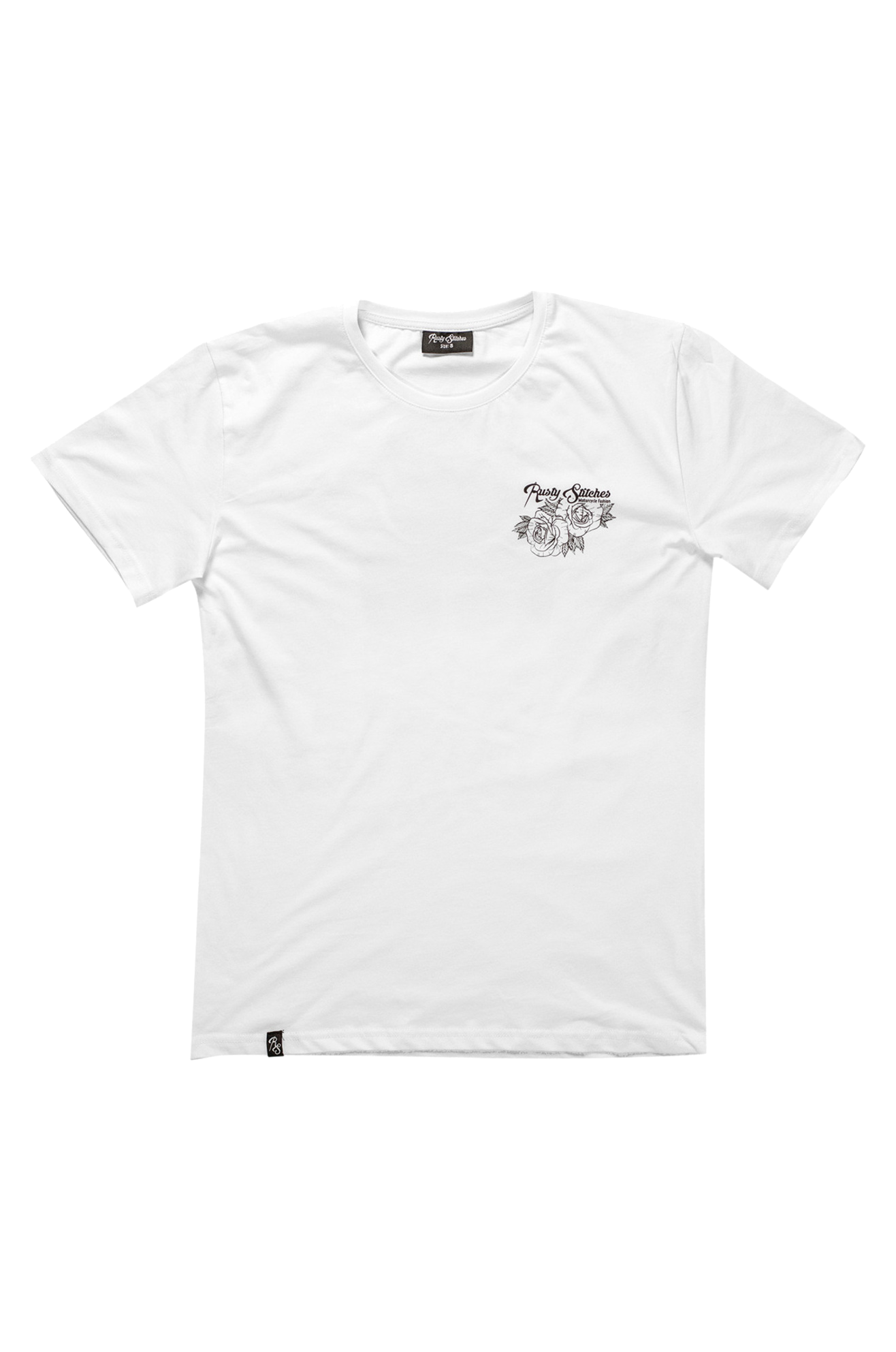 Rusty Stitches Camiseta  #114 Blanca (Para Siempre)