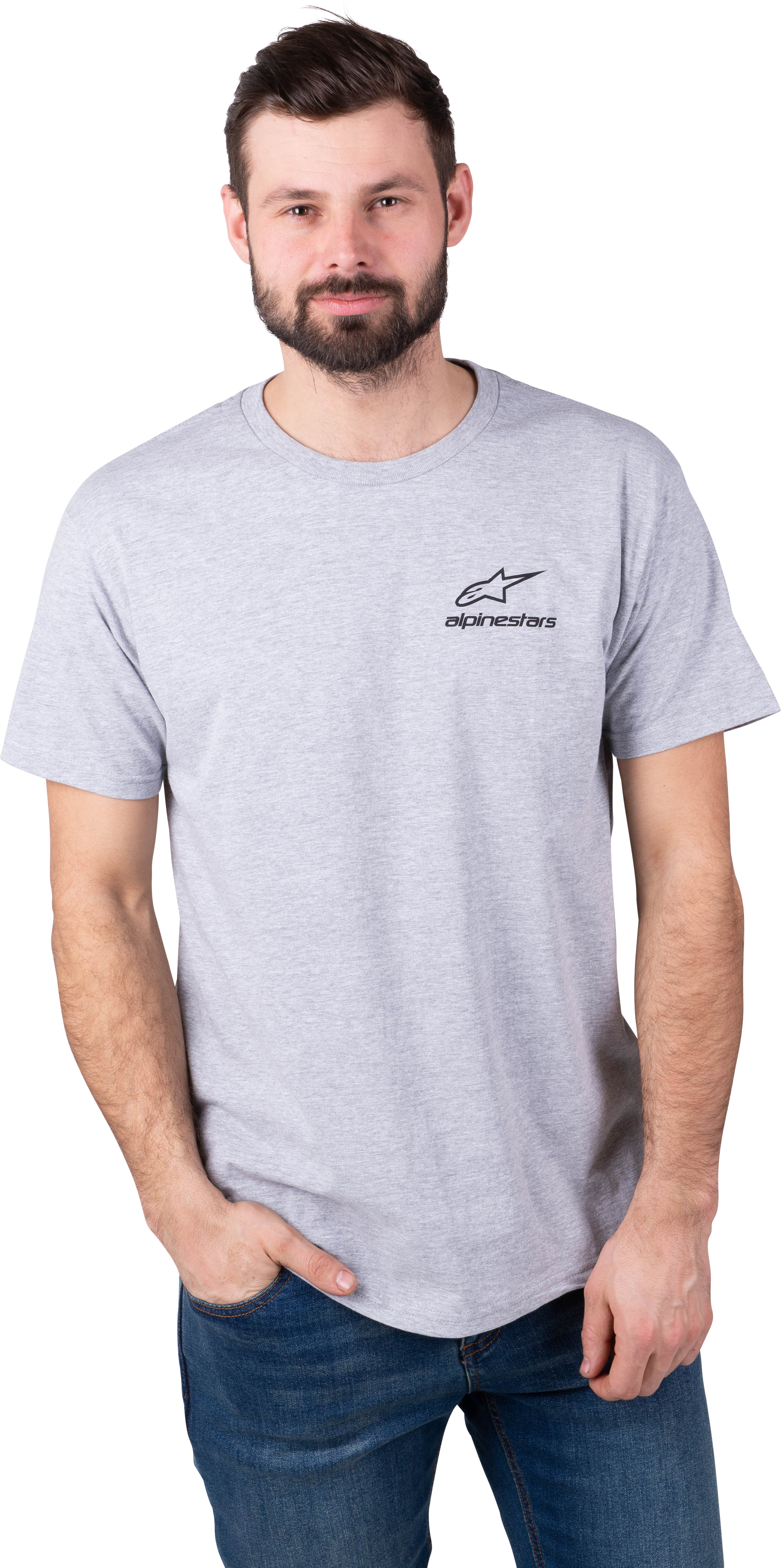 Alpinestars Camiseta  Corporate Gris Jaspeado