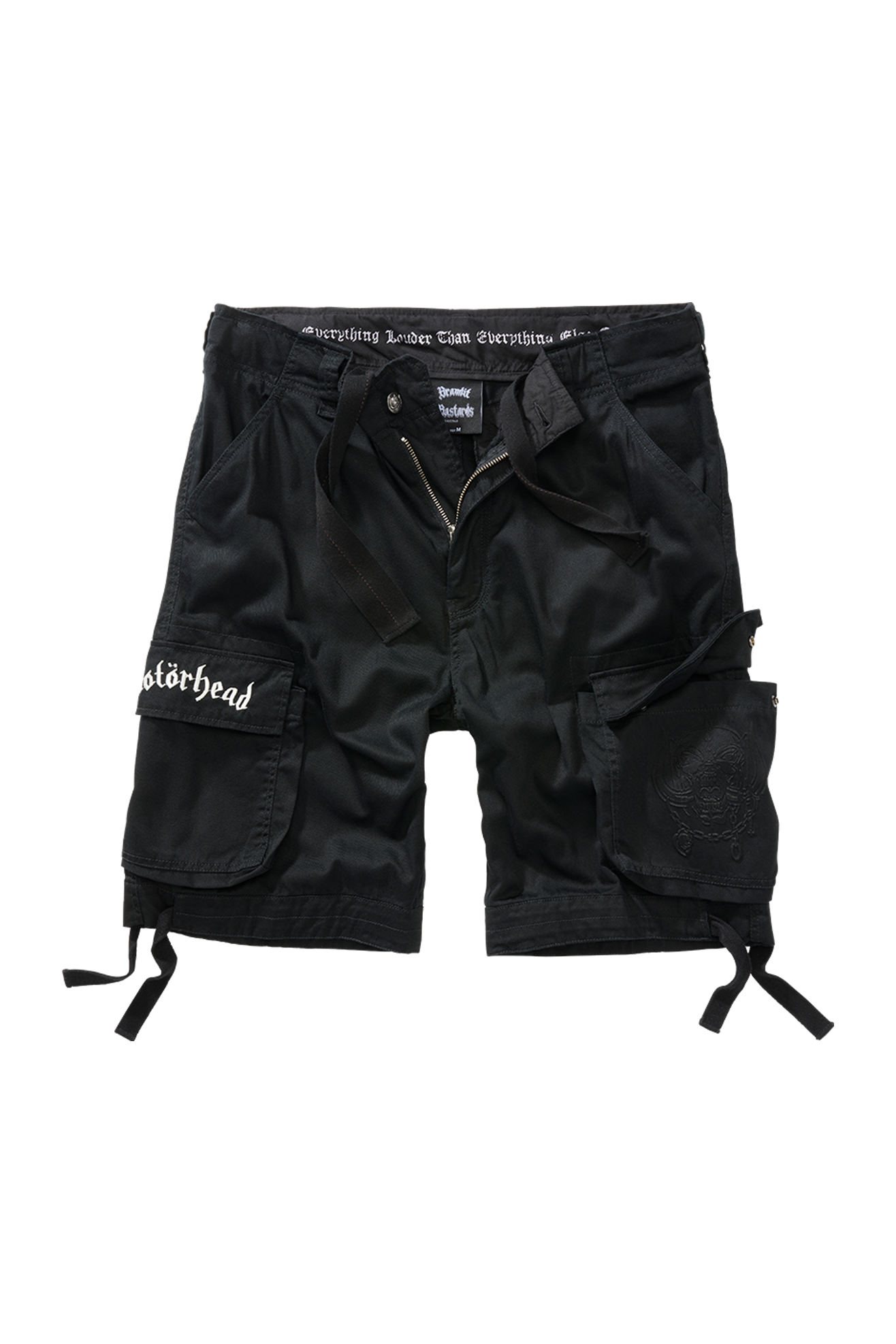 Brandit Pantalones Cortos  Motörhead Urban Legend Negros