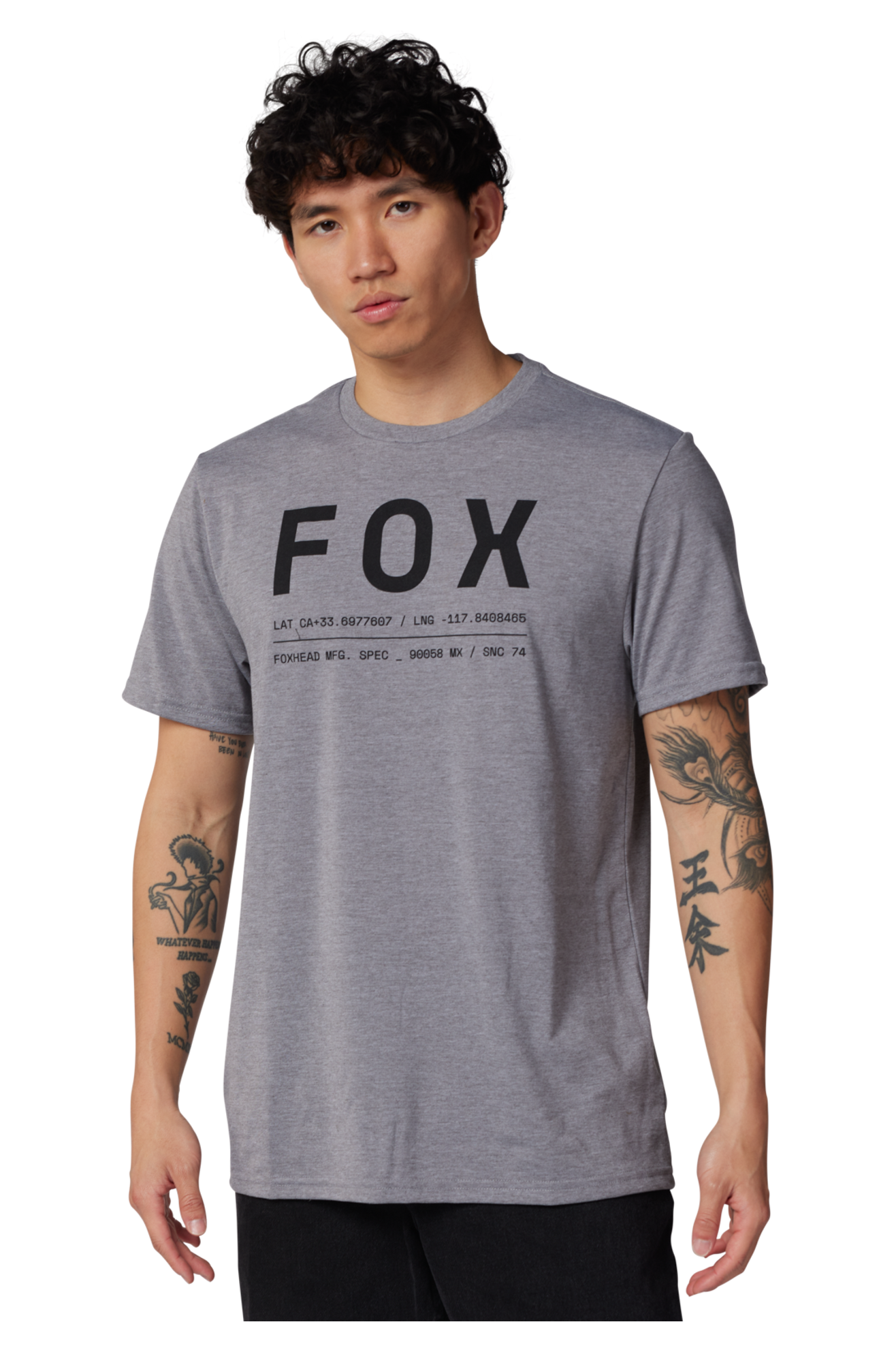 FOX Camiseta  Non Stop SS Tech Grafito Jaspeado