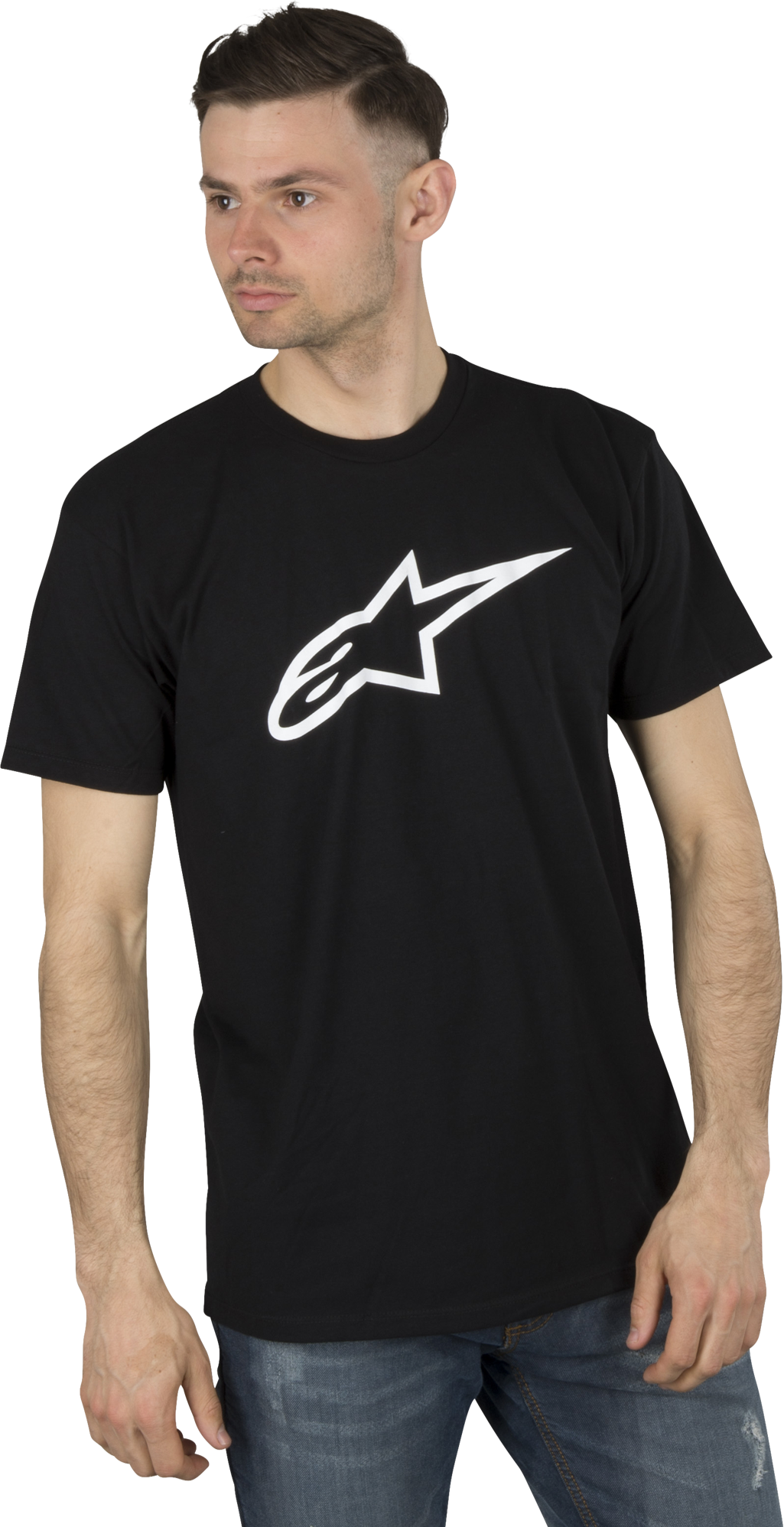 Alpinestars Camiseta  Agless Classic Negro-Blanco