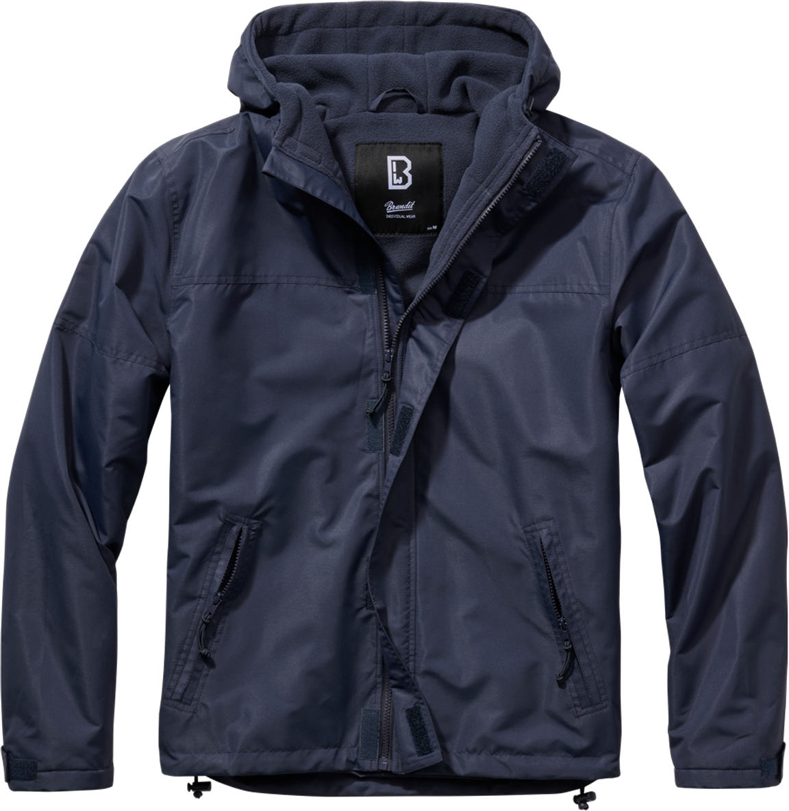 Brandit Chaqueta  Windbreaker Frontzip Azul Marino