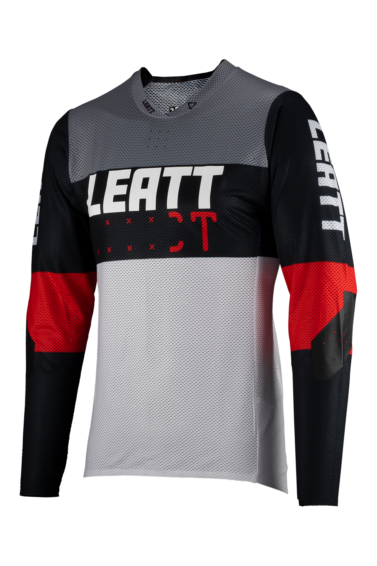 Leatt Camiseta de MTB  Gravity 4.0 Titanio