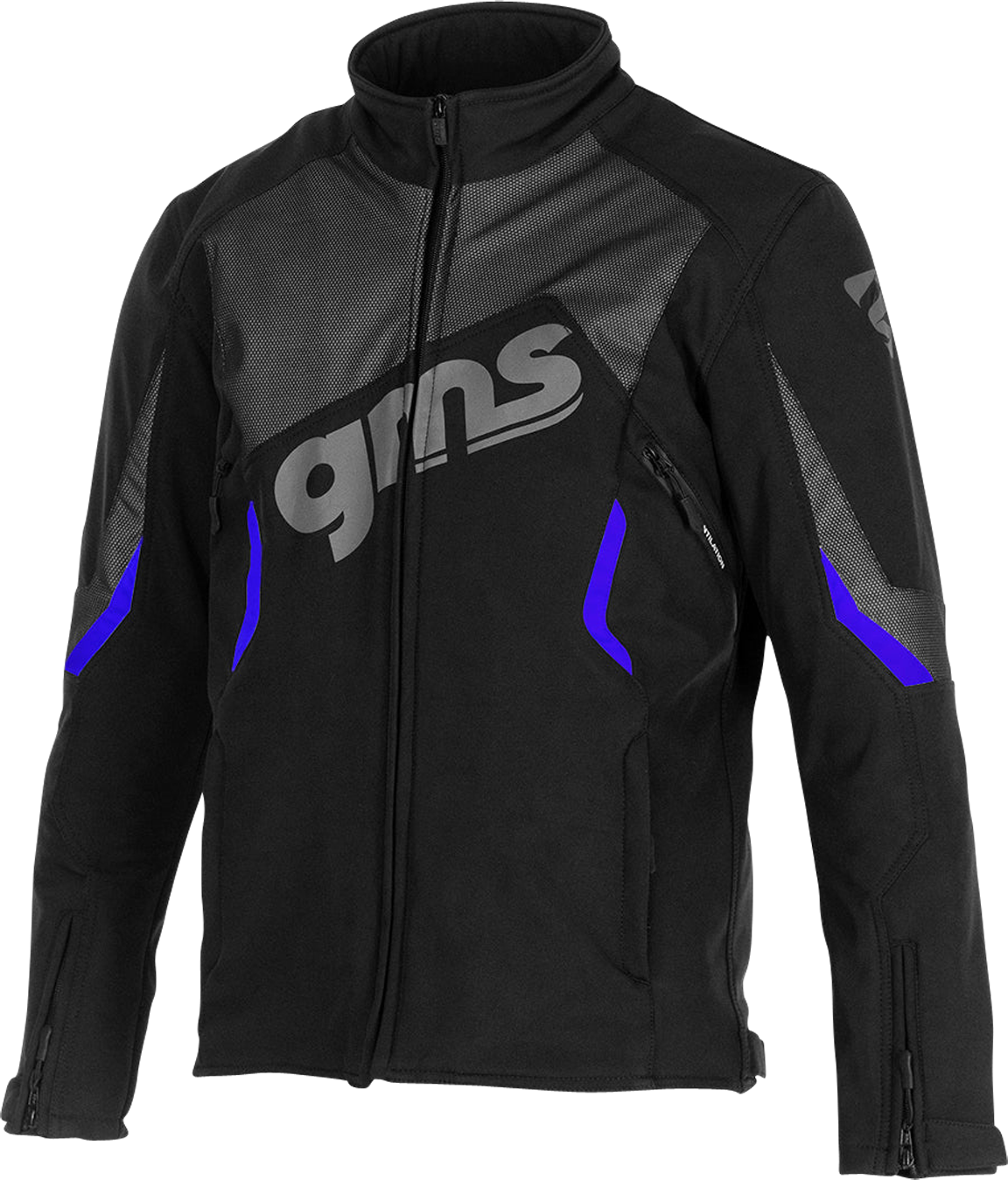 GMS Chaqueta  Softshell Arrow Azul-Negro