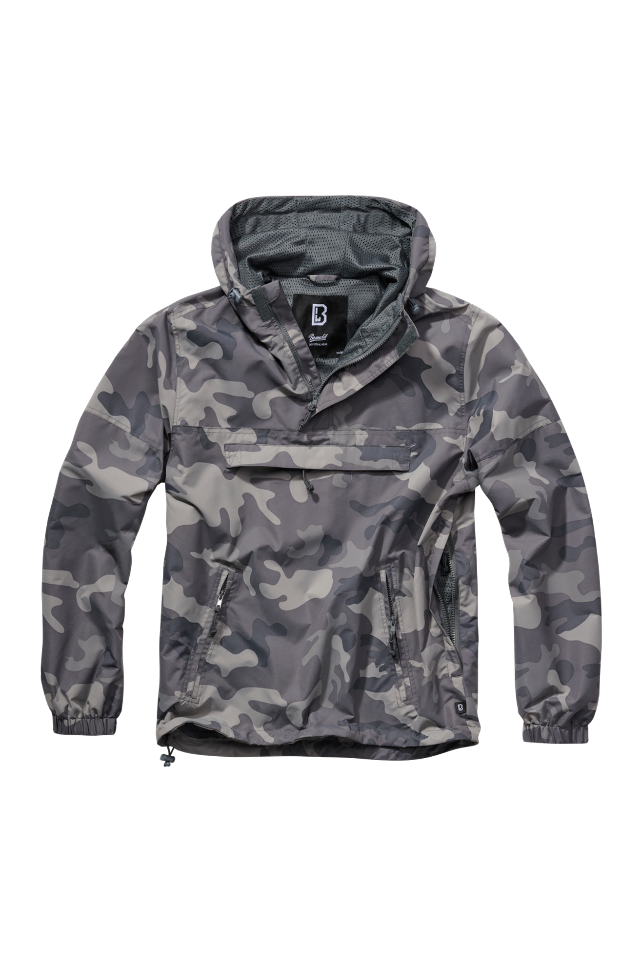 Brandit Chaqueta  Summer Gris Camuflaje