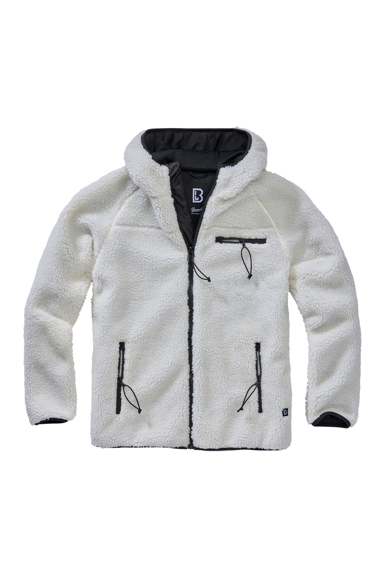 Brandit Chaqueta Polar  Worker Blanco