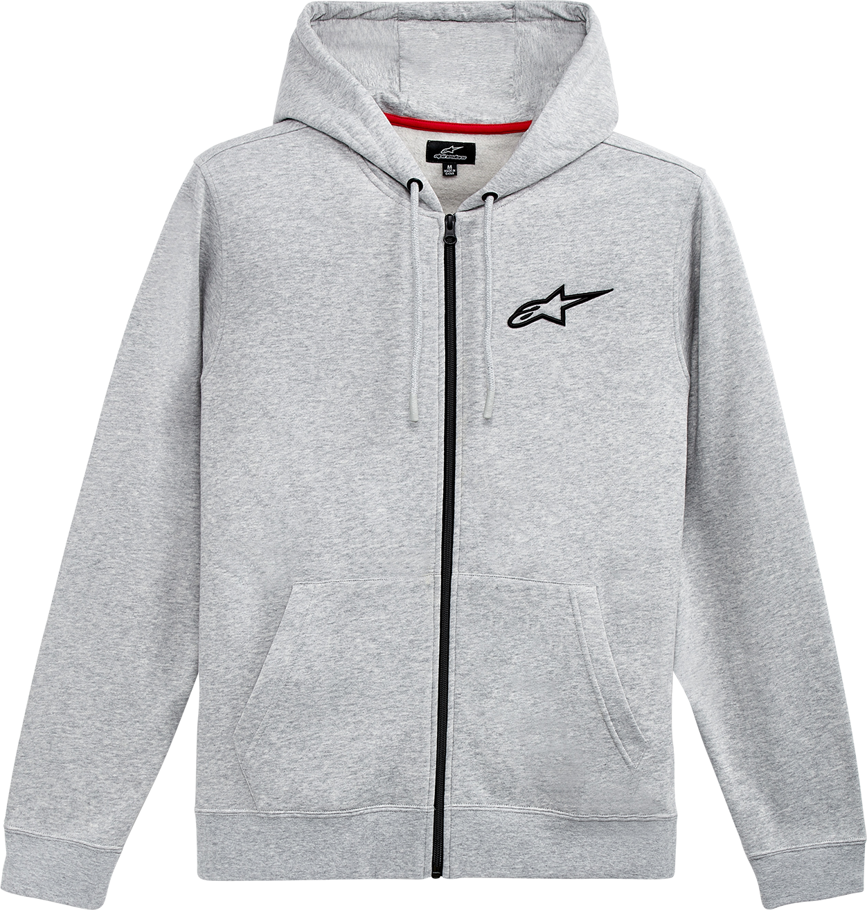 Alpinestars Sudadera  Ageless Chest Negro-Gris Jaspeado