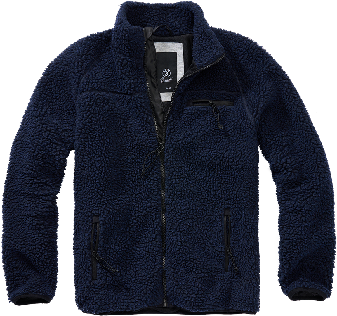 Brandit Chaqueta Polar  Azul Marino