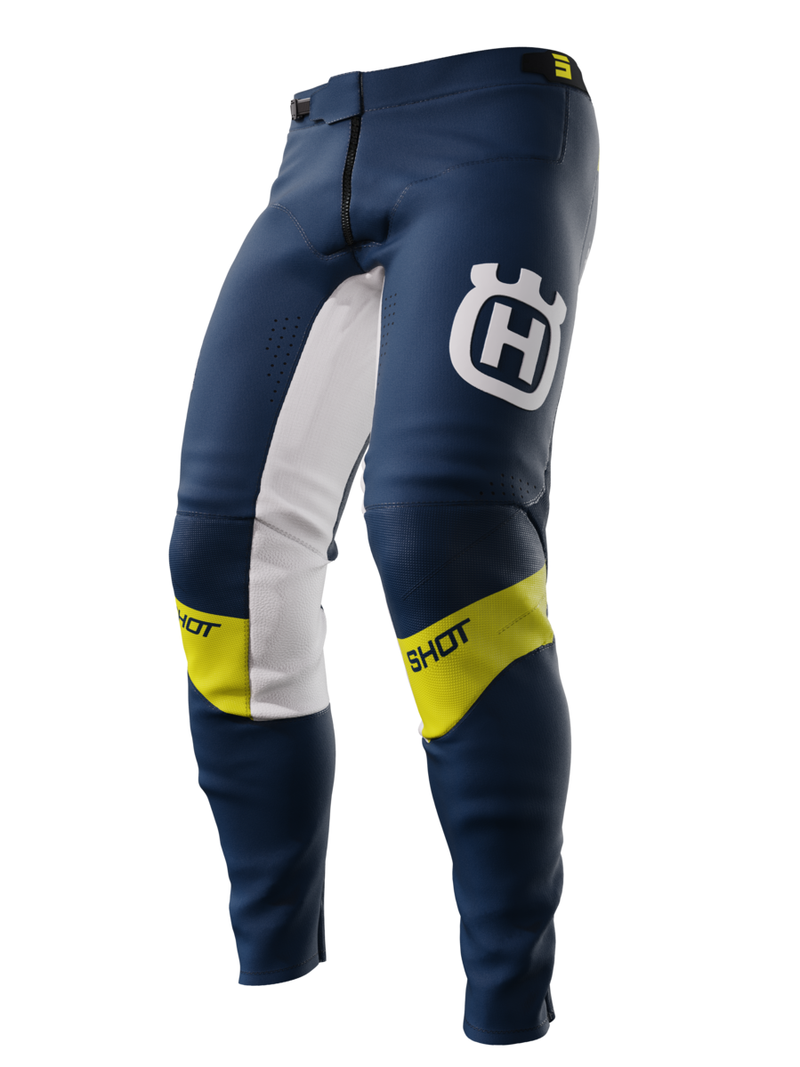 Shot Race Gear Pantalones de Cross Shot Aerolite Husqvarna Limited Edition 2024 Azul