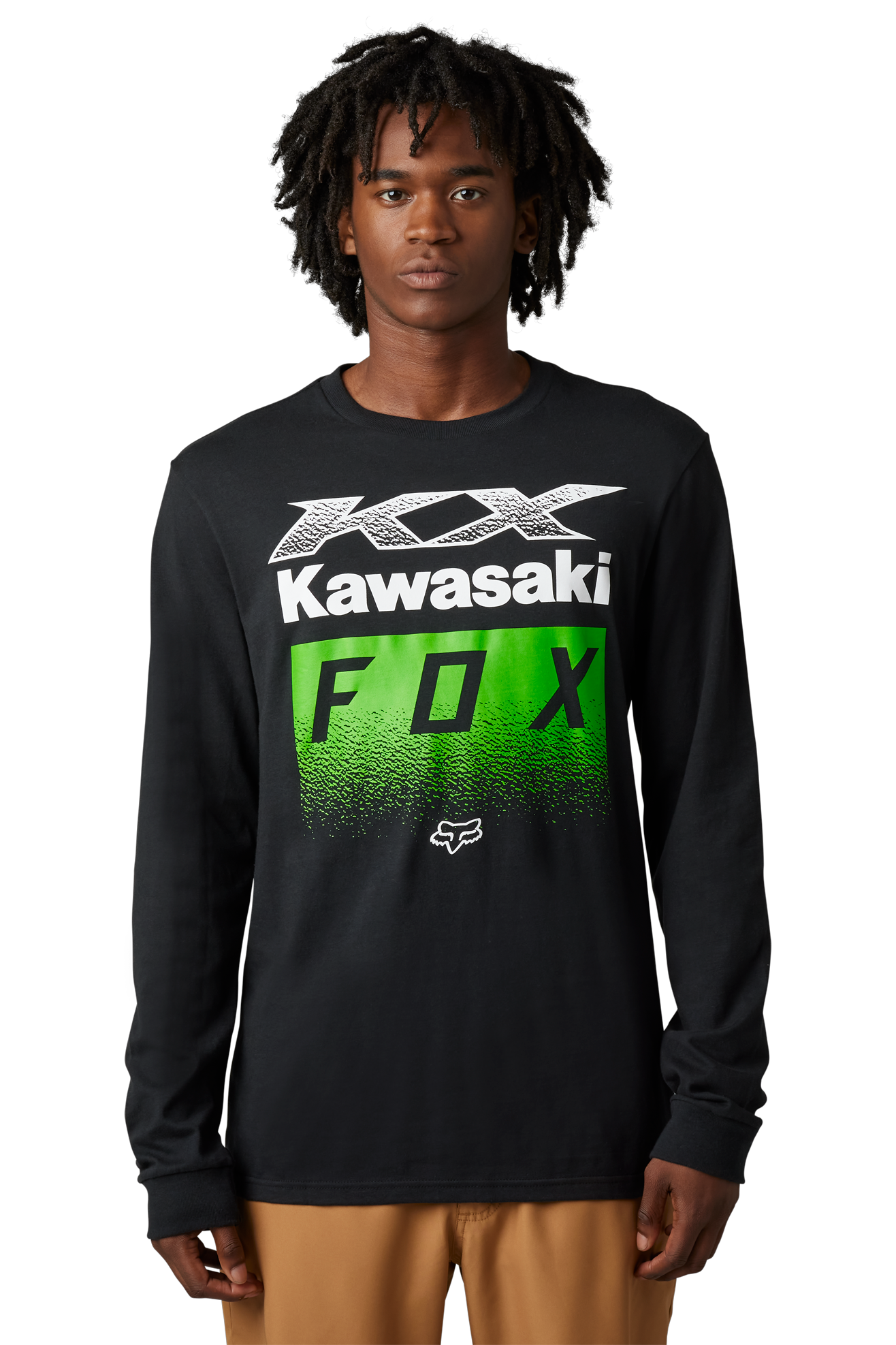 FOX Camiseta  X Kawi LS Prem Negra
